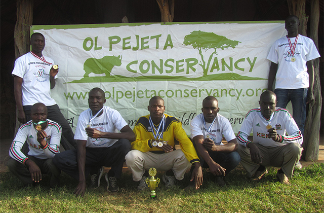 Gold, Silver and Bronze for Ol Pejeta at the 2014 Highland Games!
