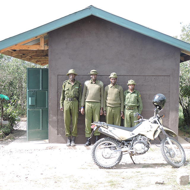 NEW DIGS FOR RHINO RANGERS