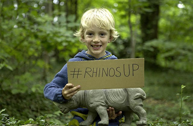 Six-year-old Frankie hatches a plan to save the world’s rarest rhinos from extinction