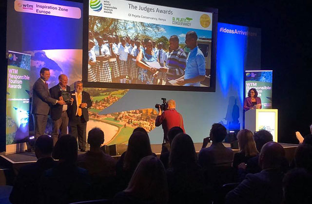 PRESS RELEASE | Ol Pejeta Conservancy Wins Award at World Travel Market Responsible Tourism Awards
