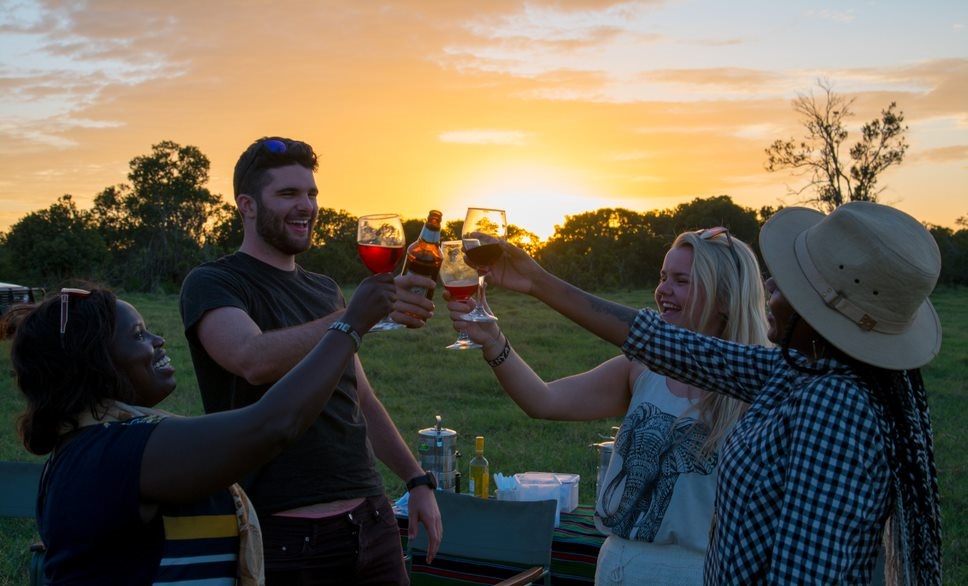 Camping in Kenya
